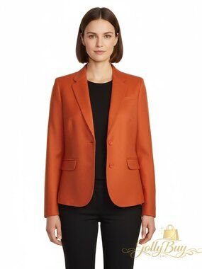 Pendleton Women’s Jacket English Riding Virgin Wool Blazer Long Sleeve Size 12